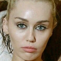 Miley Cyrus fakes Nude